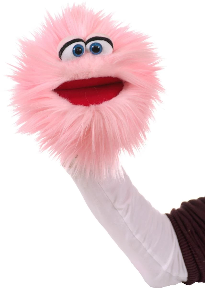 Pinki teta ročna lutka